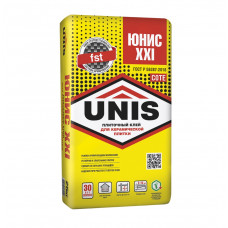 Плиточный клей Unis (Юнис) XXI 25 кг