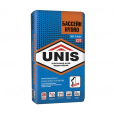 Плиточный клей Unis (Юнис) Бассейн Hydro 25 кг