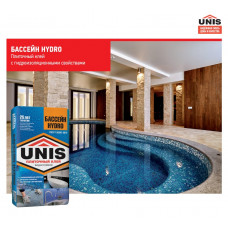 Плиточный клей Unis (Юнис) Бассейн Hydro 25 кг