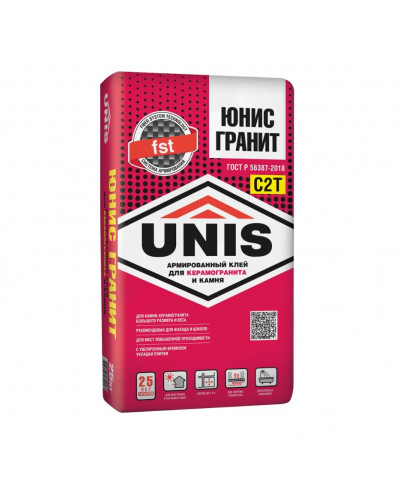 Плиточный клей Unis (Юнис) Гранит 25 кг