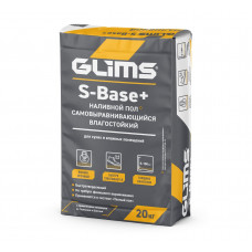 Наливной пол Glims S-Base Толстослойный 20 кг