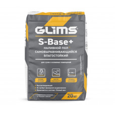 Наливной пол Glims S-Base Толстослойный 20 кг