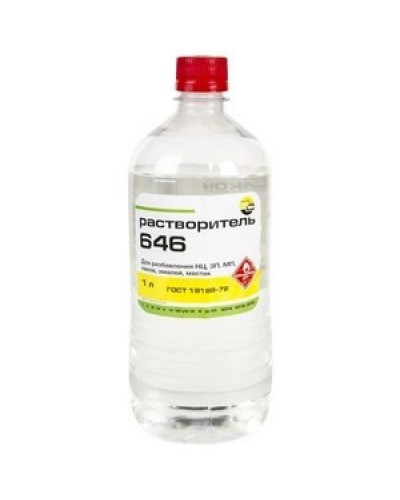 Растворитель 646 1 л