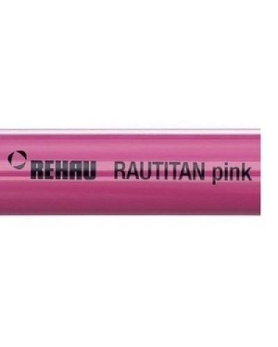 Труба Rautitan pink 20х2,8 мм Rehau 6 м