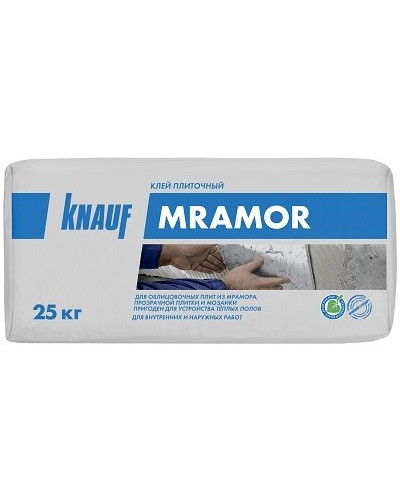 Плиточный клей Knauf (Кнауф) Мрамор белый 25 кг