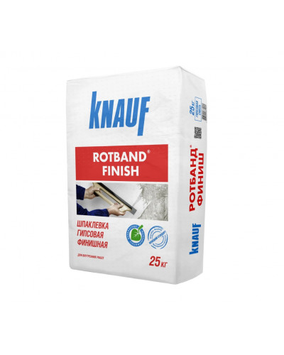Гипсовая шпаклевка Кнауф Ротбанд финишная (Knauf Rotband Finish) 25 кг Гипсовая шпаклевка Кнауф Ротбанд финишная (Knauf Rotband Finish) 25 кг