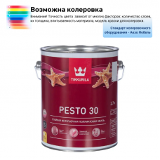 Эмаль алкидная Тиккурила / Тиккивала Песто 30 п/матовая 2,7 л