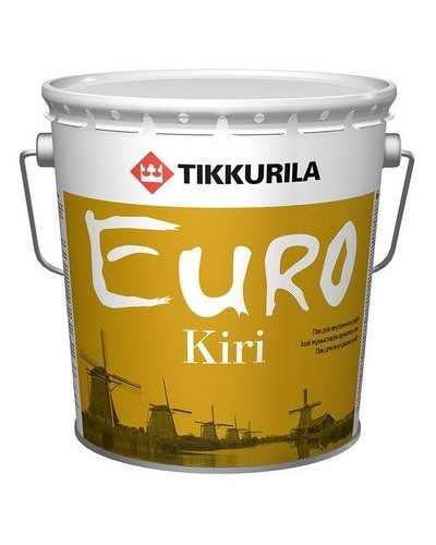 Тиккурила Евро Кири 2,7л (1/6) Лак паркетный глянцевый
