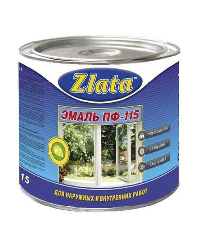 Эмаль алкидная ПФ-115 Злата 2,4 кг