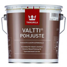 грунтовочный состав для древесины Тиккурила / Тиккивала Valtti Pohjuste 2,7 л