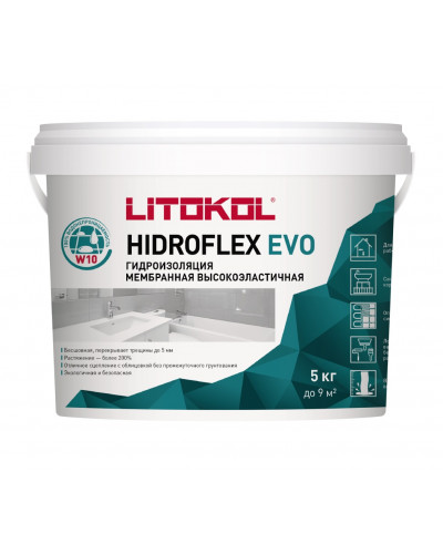 Мастика гидроизоляционная Litokol Hidroflex 5 кг