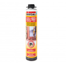 Монтажная пена пистолетная Саудал (Soudal Pro) зимняя 750 мл