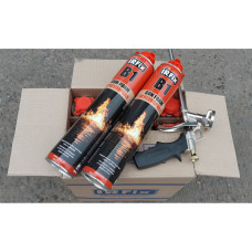 Пена монтажная профи IRFix B1 Gun Foam огнеупорная полиуретановая 800 мл