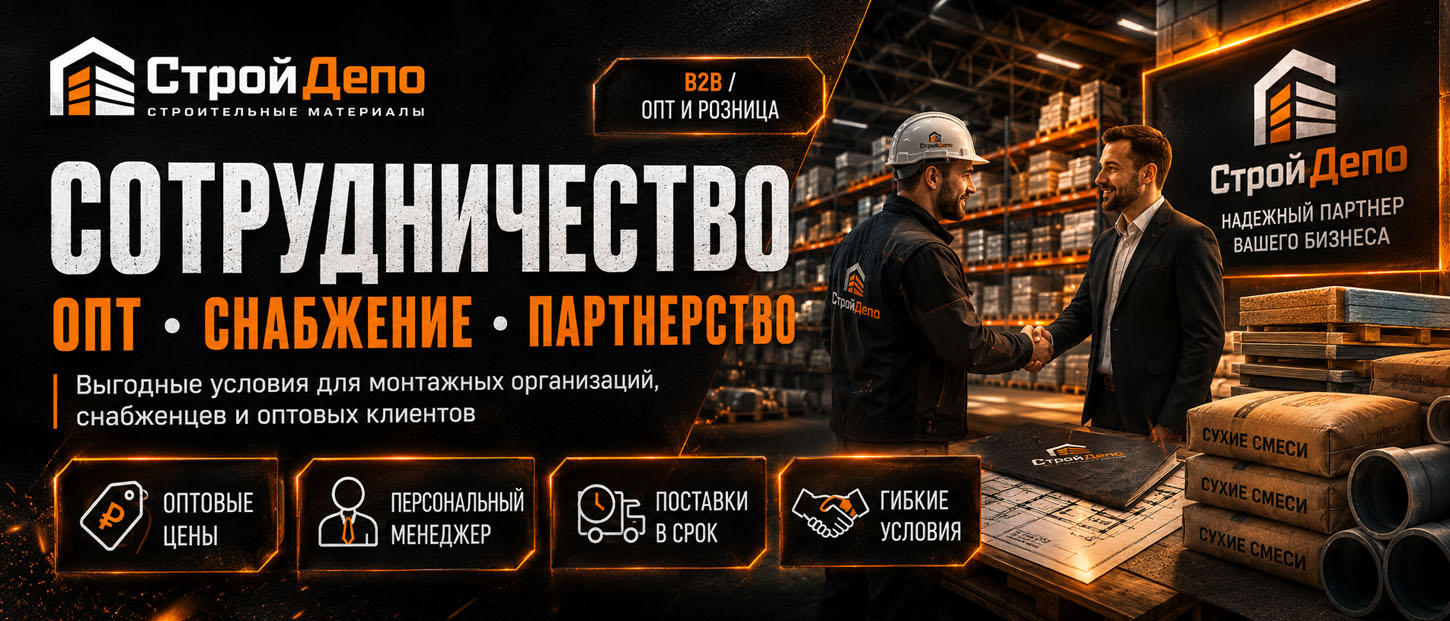 Сотрудничество со СтройДепо